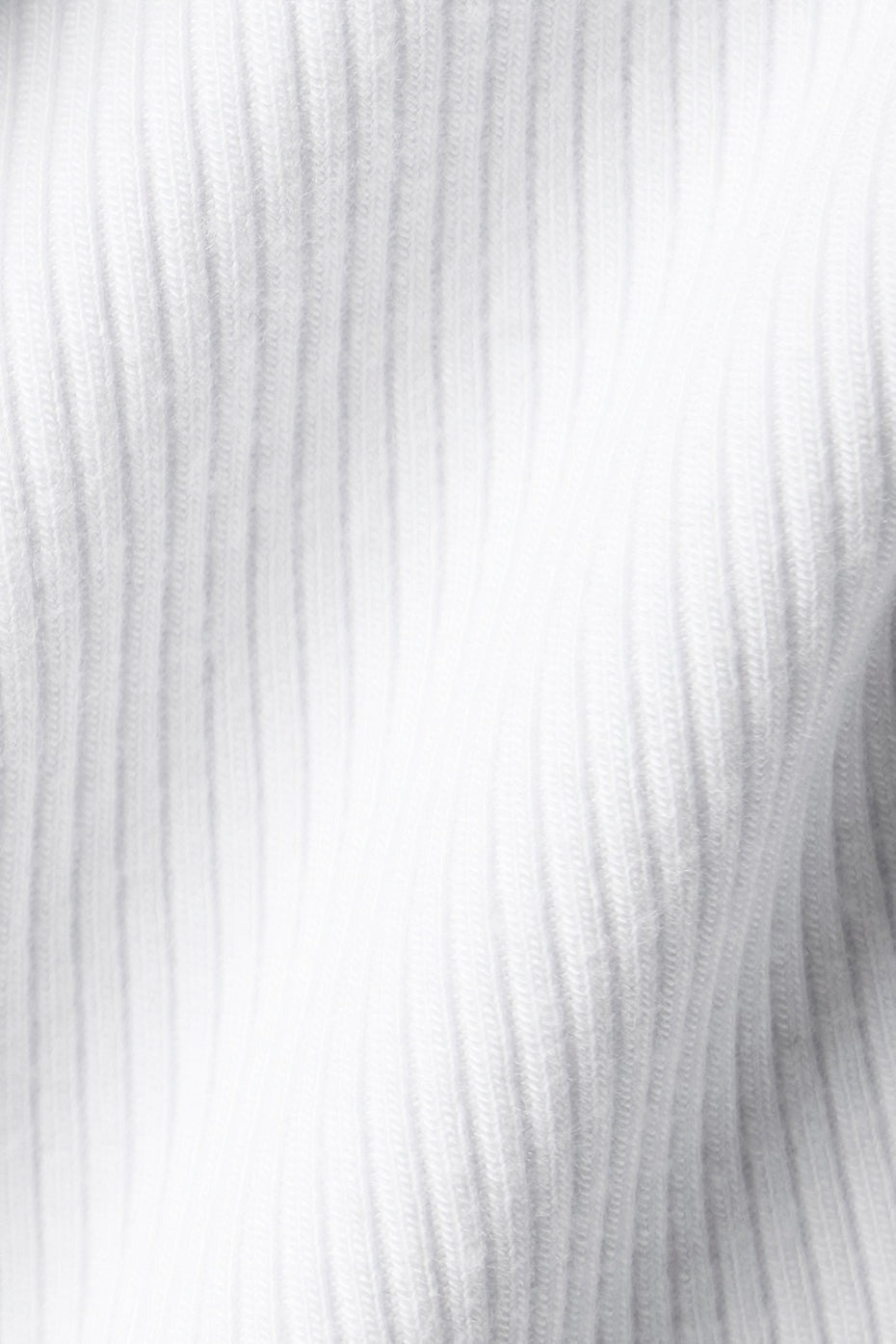 Ribbed Prosper Tank - White