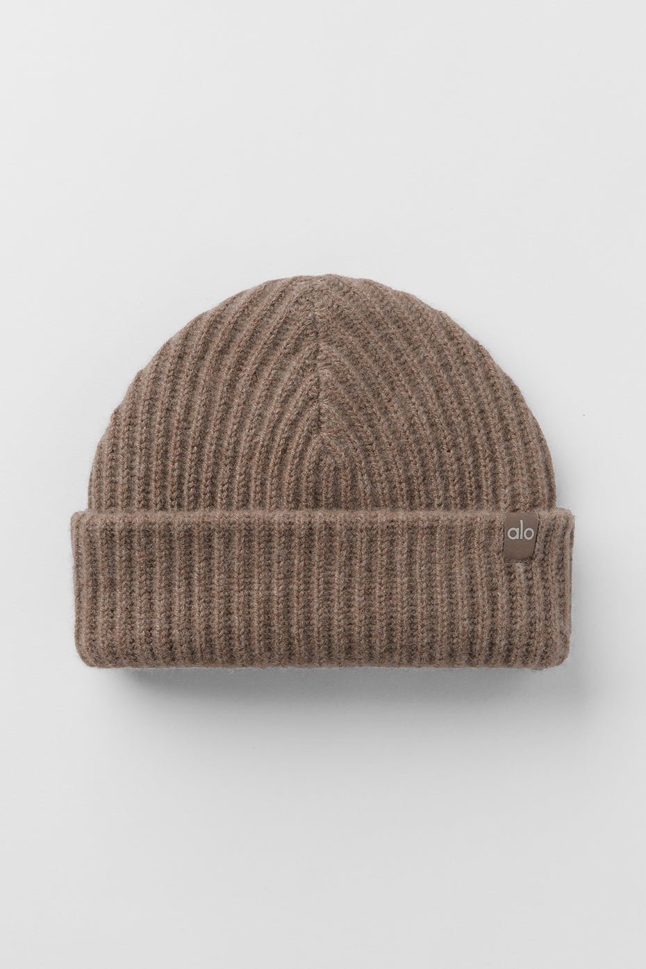 Courchevel Cashmere Beanie - Alpine Cocoa Heather