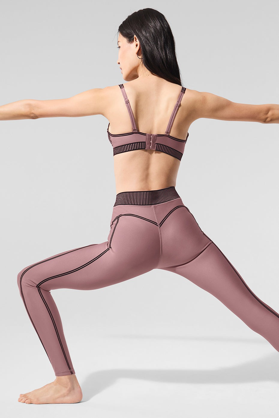 Airlift High-Waist 7/8 Line Up Legging - Smoky Quartz
