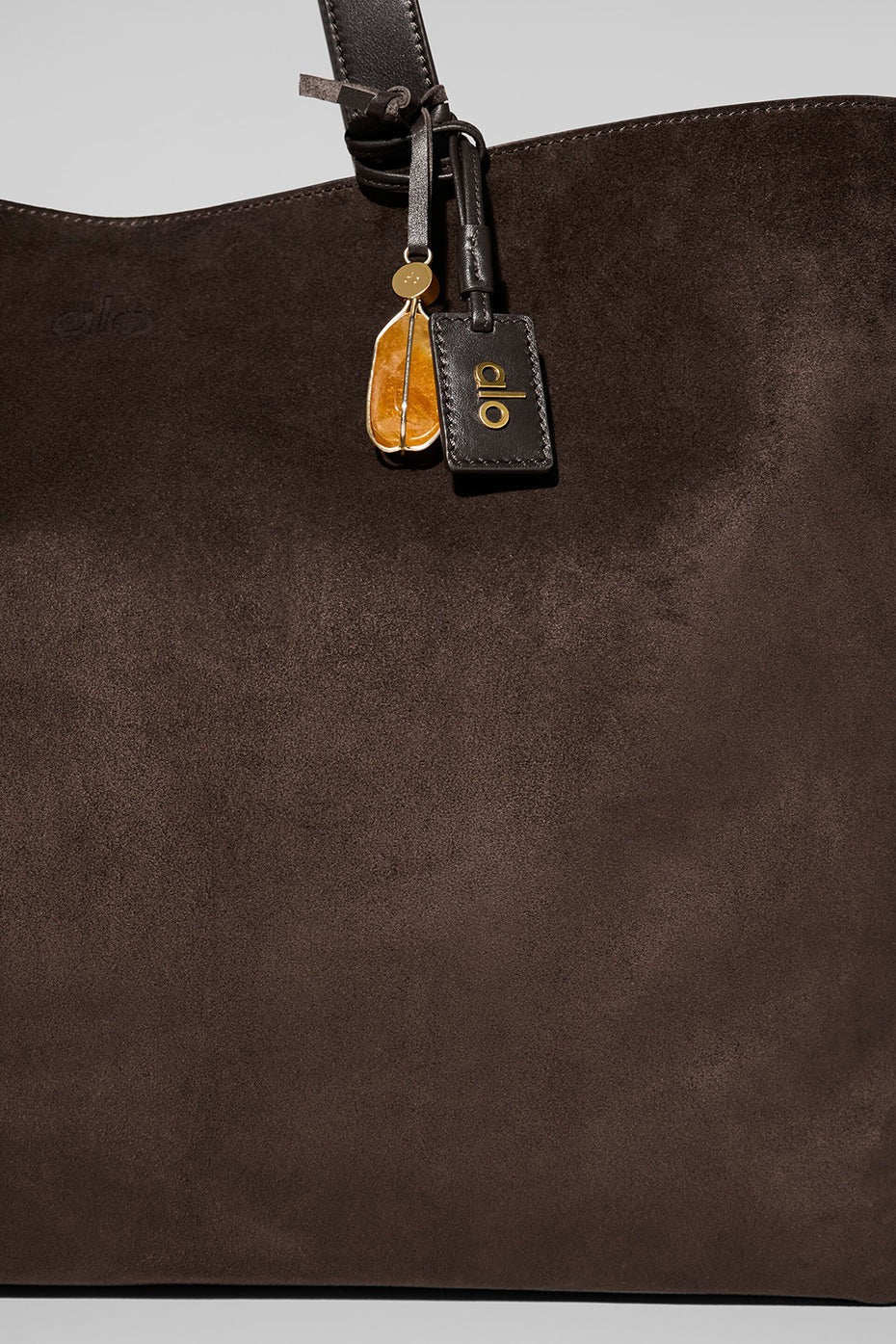 ALO Tranquility Tote - Espresso Suede