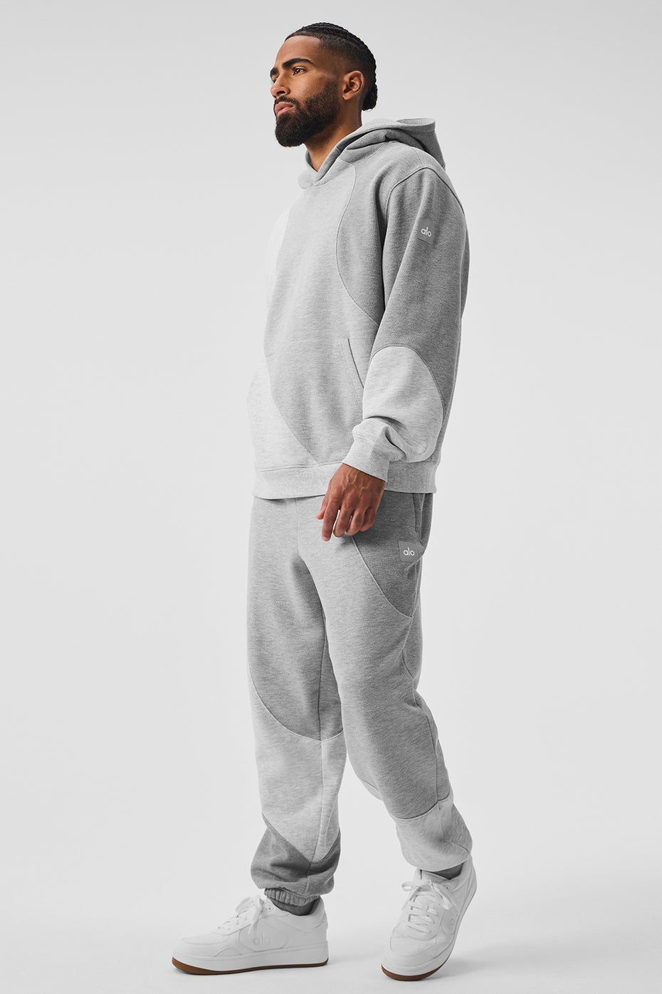 Make Waves Hoodie - Athletic Heather Grey Tonal
