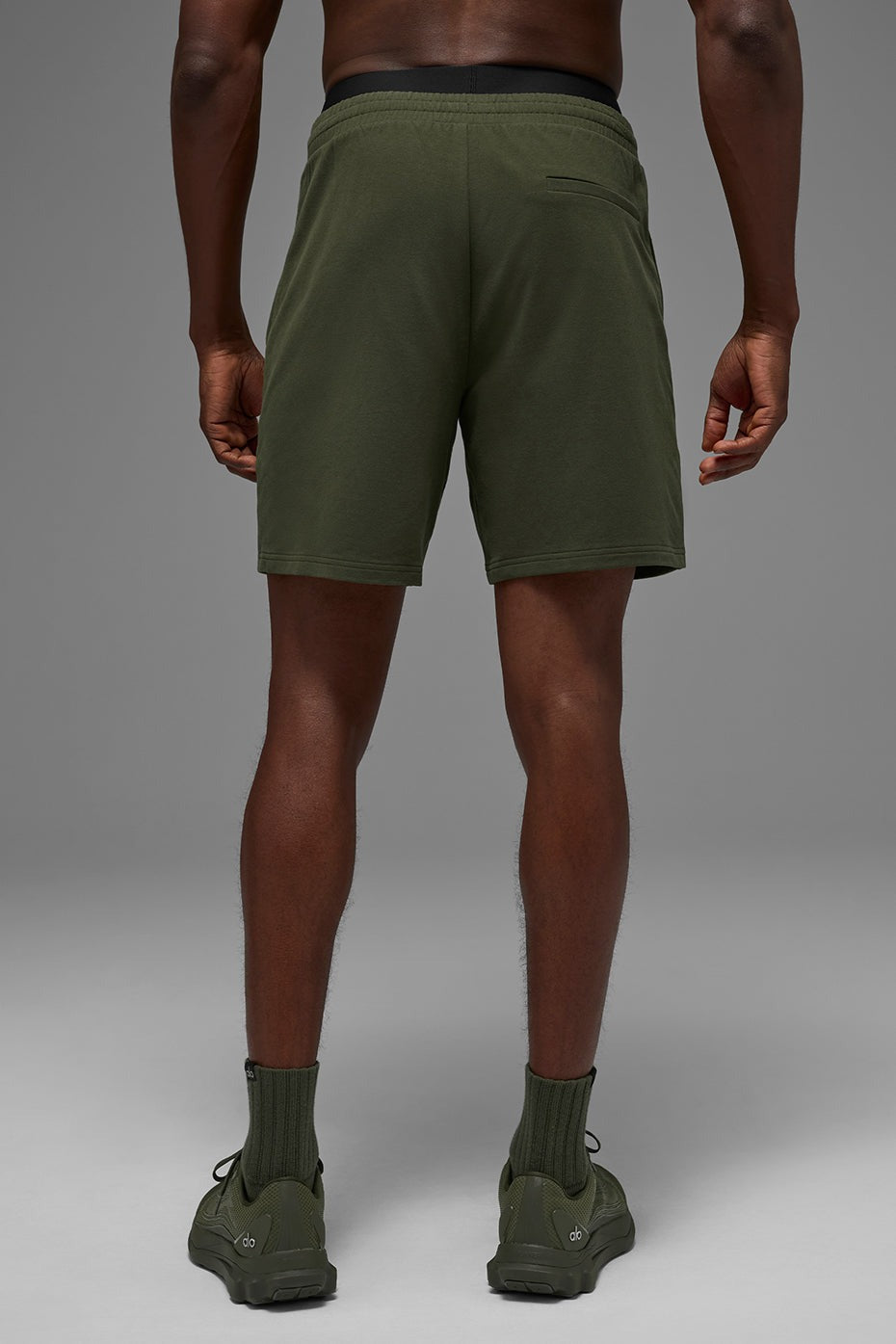 7" Double Take Short - Green Olive