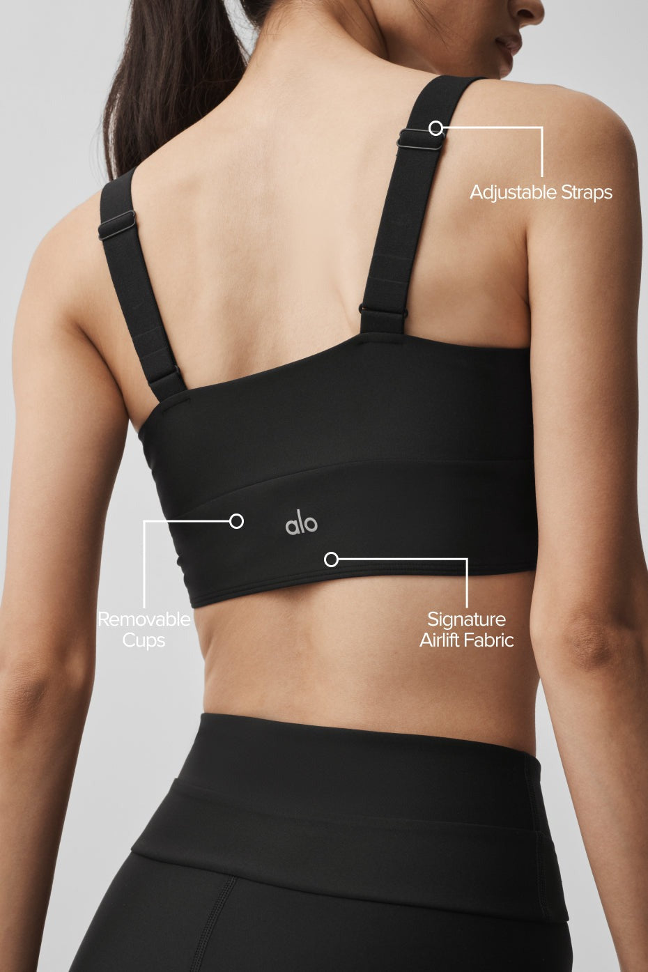Airlift Horizon Bra - Black