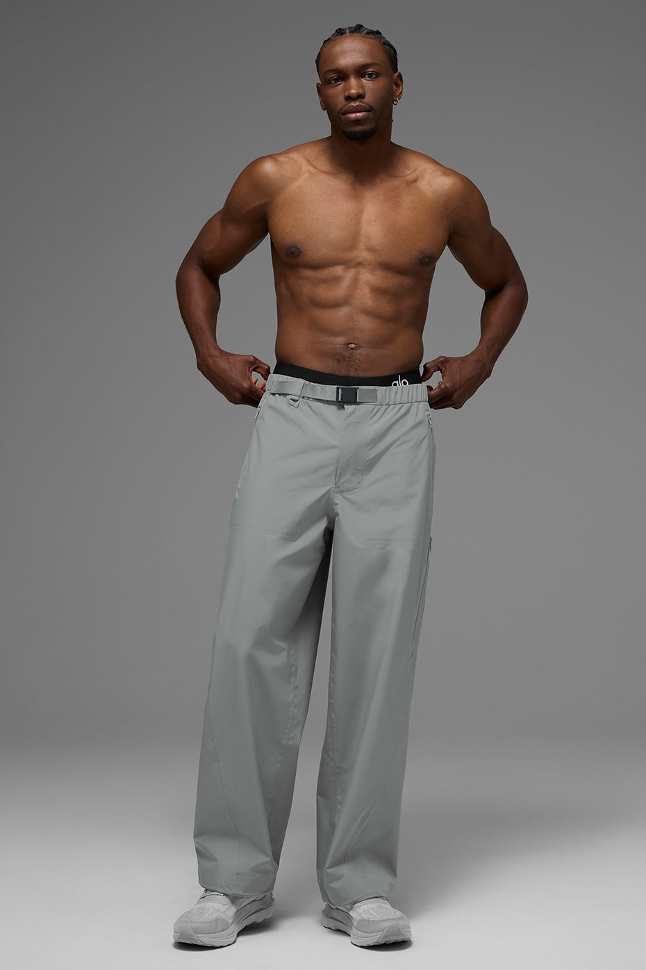 Alpha Shell Pant - Lunar Grey