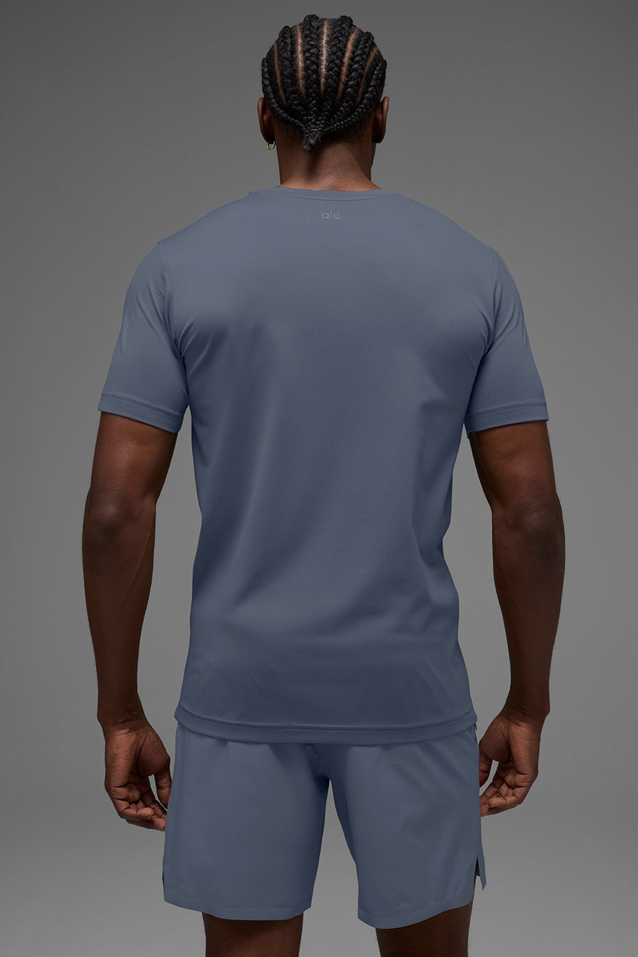Conquer Reform Crewneck Short Sleeve - Bluestone